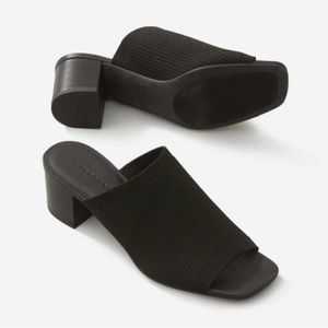 Everlane Glove Mule in ReKnit black